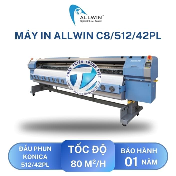 Máy In Bạt Hiflex Allwin C8/512/42PL